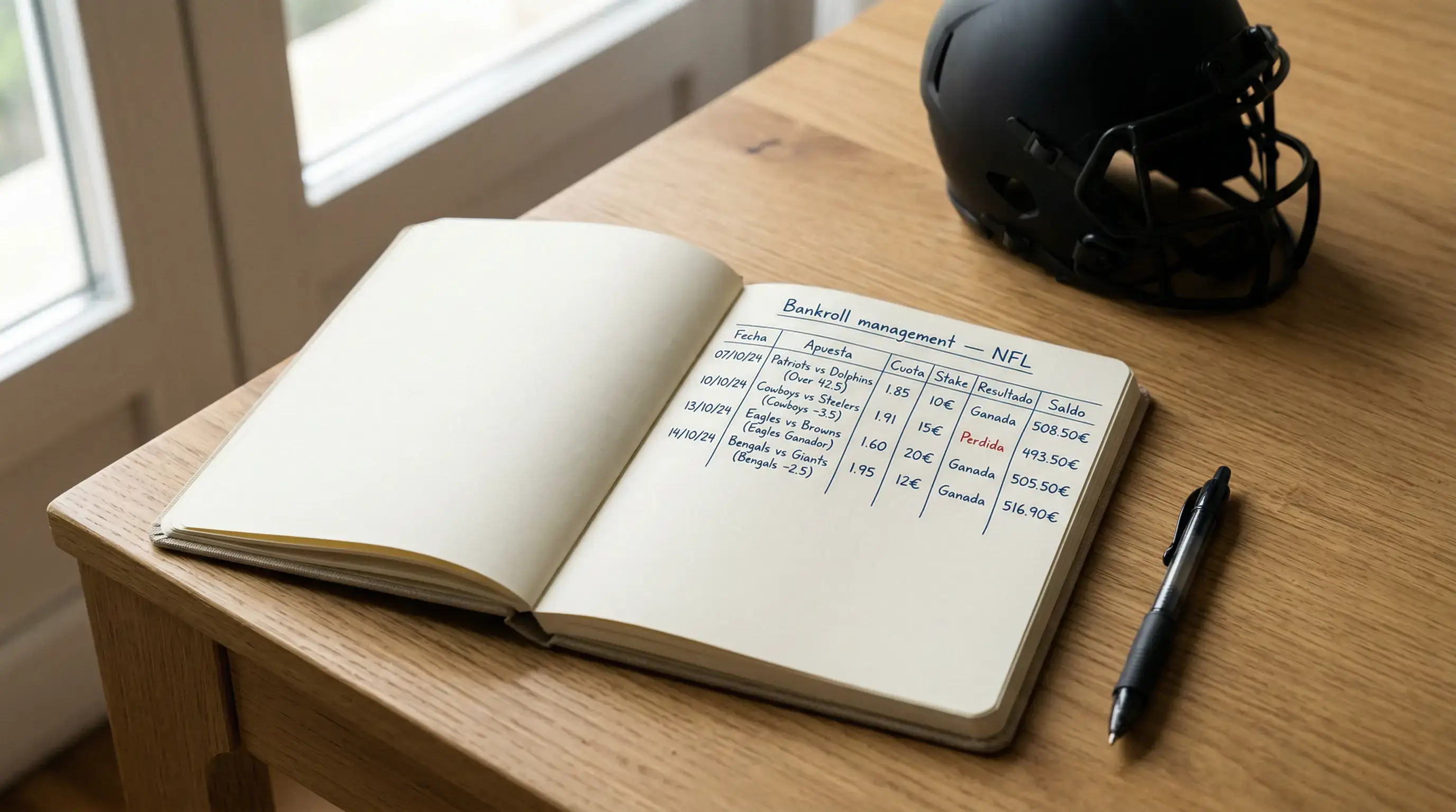 Bankroll Management en NFL: Gestiona Tu Presupuesto de Apuestas